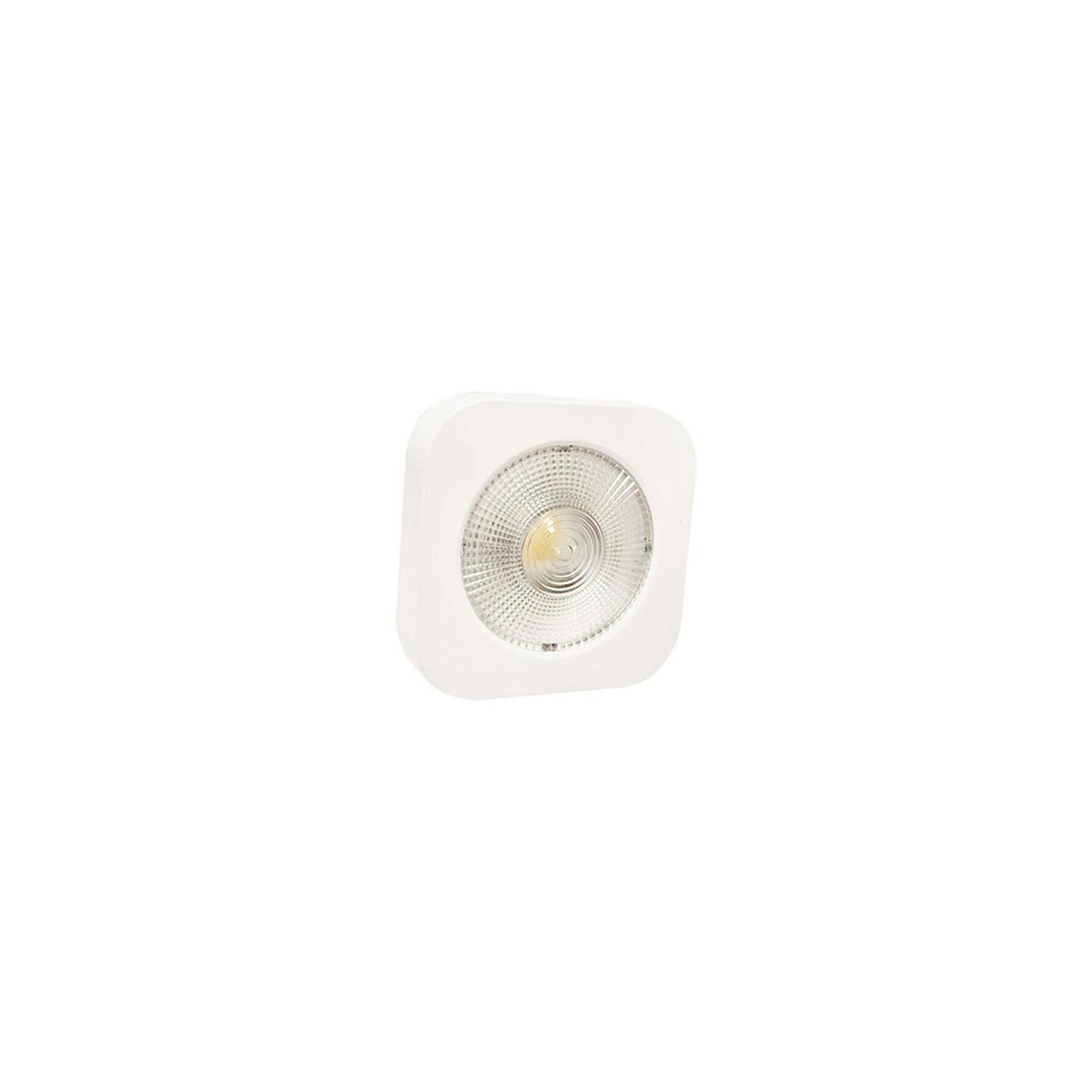 downlight led 142 x 142 x 26 mm blanco cálido cuadrado 20W