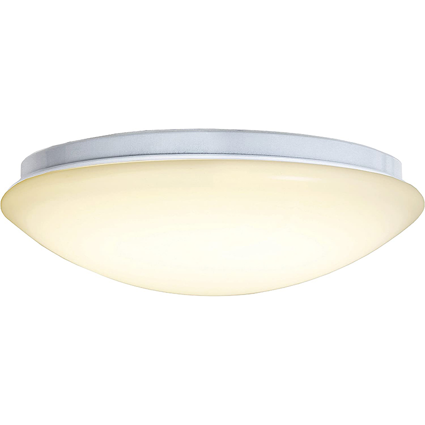 plafón LED Eco 18W para superficie, 3000K, 120º, 230V. Ideal para iluminar espacios con eficiencia energética y un cálido tono de luz.