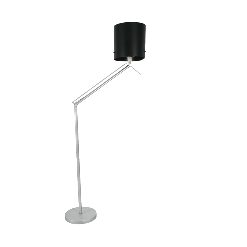 lámpara de pie Torino 20W E27 en color negro. Ideal para cualquier espacio, combine estilo y funcionalidad con esta moderna luminaria. Perfecta para iluminar tu hogar.