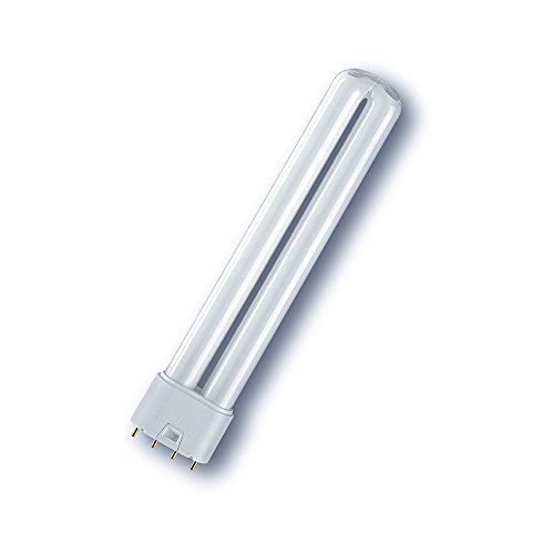 lámpara fluorescente 2G11, 55W, 4800LM, 4000K, 4 pines, ideal para iluminación en oficinas y espacios comerciales.